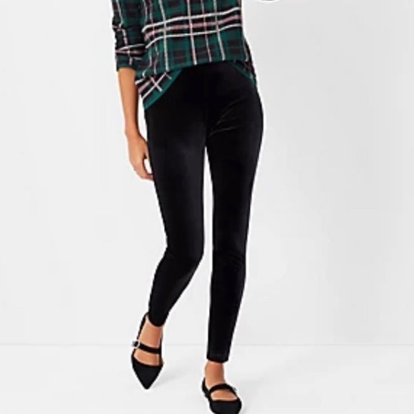 Velvet High Waist Legging - Picture 1 of 3